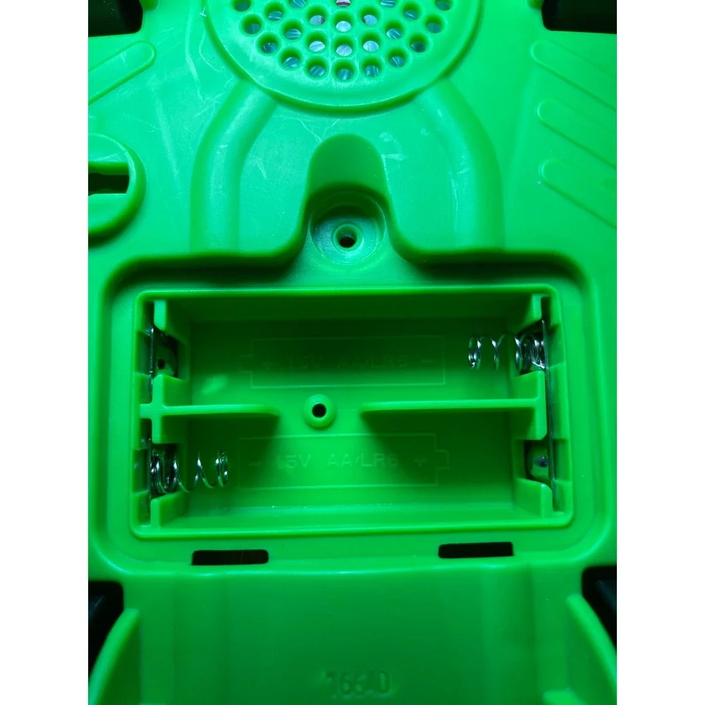 Fisher Price Little People Green Orange Garbage Truck Toy Kids Toddler Play‎